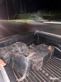 Ação conjunta entre PF e PMPR apreendem 126,1 Kg de maconha em Foz do Iguaçu