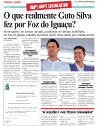 Enciumado com título destinado a concorrente, Guto Silva força a barra para garantir honraria
