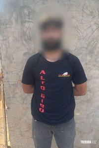 Guarda Municipal cumpre Mandado de Prisão no Jardim Bela Vista em Foz do Iguaçu