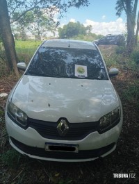 PM recupera veículo furtado no Jardim Jupira em Foz do Iguaçu