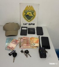 PM prende suspeitos de furto e cumpre mandado de captura de estrangeiro em Foz do Iguaçu