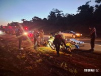 Quando a obra aparece, mas a luz não: Mais um acidente na Perimetral Leste