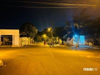 Carro desce ladeira e cai em ribanceira no Jardim Califórnia