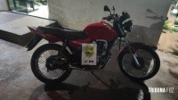 Policia Militar apreende motocicleta irregular durante patrulhamento em Medianeira