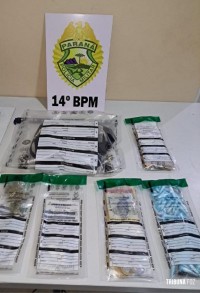 Policia Militar prende suspeito por tráfico de drogas em Medianeira