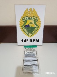 Polícia Militar apreende droga para consumo pessoal em São Miguel do Iguaçu