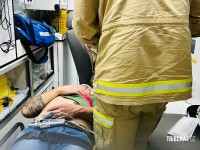 Após perseguição, caminhonete é fuzilada e homem fica ferido por disparos de arma de fogo no Bairro Três Lagoas