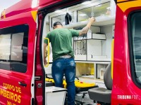 Após perseguição, caminhonete é fuzilada e homem fica ferido por disparos de arma de fogo no Bairro Três Lagoas