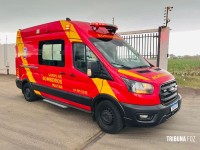 Após perseguição, caminhonete é fuzilada e homem fica ferido por disparos de arma de fogo no Bairro Três Lagoas