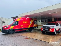 Após perseguição, caminhonete é fuzilada e homem fica ferido por disparos de arma de fogo no Bairro Três Lagoas