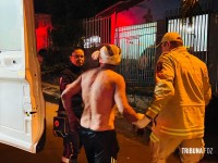 Homem fica ferido após golpes de facão no bairro Campos do Iguaçu