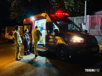 Homem fica ferido após golpes de facão no bairro Campos do Iguaçu