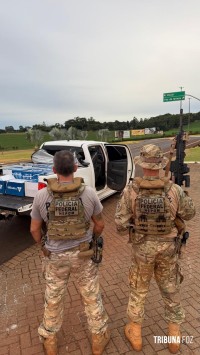 PF e PMPR apreendem agrotóxicos proibidos e cigarros eletrônicos em Itaipulândia