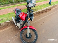 Colisão entre carro e motocicleta deixa homem ferido na Vila C