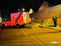 Motociclista morre após bater em poste no Jardim Bela Vista