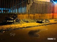 Motociclista morre após bater em poste no Jardim Bela Vista