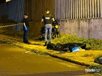 Motociclista morre após bater em poste no Jardim Bela Vista