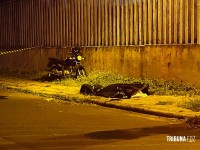 Motociclista morre após bater em poste no Jardim Bela Vista