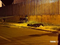 Motociclista morre após bater em poste no Jardim Bela Vista