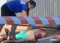 Fronteira violenta: Homem é executado a tiros em frente a lavacar no Jardim Alice