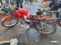 PF e Receita Federal apreendem medicamentos para emagrecimento ocultos em motocicleta na Ponte da Amizade