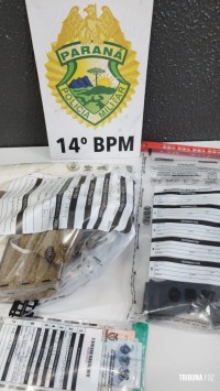 Policia Militar prende homem por tráfico de drogas em Santa Terezinha de Itaipu