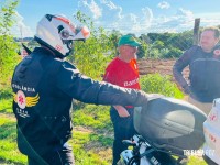 Suposta agressão termina em engano: “sangue” era vinho na Vila Brás