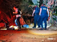 Corpo carbonizado é encontrado em meio a entulho no Conjunto Bubas