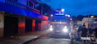 Principio de incêndio mobiliza o Corpo de Bombeiros no Porto Meira