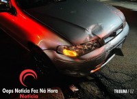 Motociclista fica ferido após colisão na marginal da BR-277