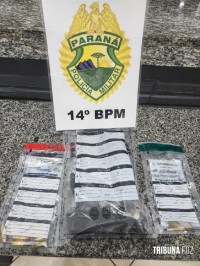 PM prende dois homens por porte ilegal de arma de fogo e embriaguez ao volante no Bairro Morumbi em Foz do Iguaçu 