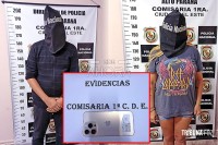 Guarda de segurança e brasileira são presos por furto de iPhone no Shopping Jebai Center