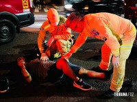 Motorista foge após acidente com motociclista na Av. Jules Rimet