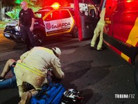 Motorista foge após acidente com motociclista na Av. Jules Rimet