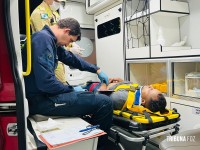 Motorista foge após acidente com motociclista na Av. Jules Rimet