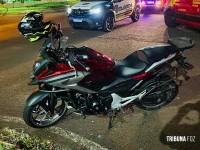 Motorista foge após acidente com motociclista na Av. Jules Rimet