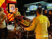 Motorista foge após acidente com motociclista na Av. Jules Rimet