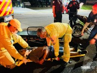 Motorista foge após acidente com motociclista na Av. Jules Rimet