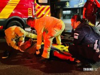 Motorista foge após acidente com motociclista na Av. Jules Rimet