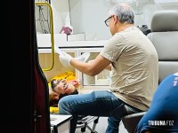 Homem é baleado após avançar contra policial durante ocorrência de perturbação na Vila Borges