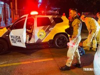 Homem é baleado após avançar contra policial durante ocorrência de perturbação na Vila Borges