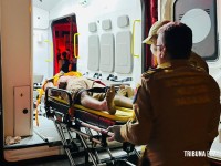 Homem é baleado após avançar contra policial durante ocorrência de perturbação na Vila Borges