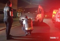 Homem morre após ser atropelado por van durante a madrugada no Jardim São Paulo