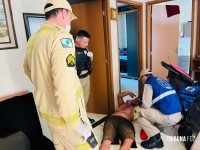 Confusão em condomínio: Ocorrência de arma branca termina em agressão no Angatuba II