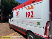 Impacto violento: Carro fica destruído após colisão traseira em Santa Helena