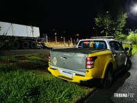 Motociclista morre após colidir com carreta parada na Av. Mário Filho em Foz do Iguaçu