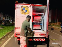 Motociclista morre após colidir com carreta parada na Av. Mário Filho em Foz do Iguaçu