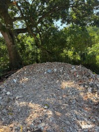 Policia Federal e PM flagraram descarte irregular de entulho próximo ao rio Paraná em Foz do Iguaçu