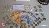 ROTAM apreende menor com drogas prontas para venda no bairro Independência, em Medianeira