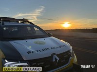 Colisão traseira é registrada na ponte entre Santa Helena e Sub-Sede